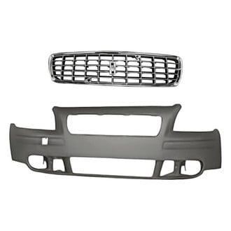 Replacement - 2-Piece (Front Bumper Cover, Grille) (Standard Line)