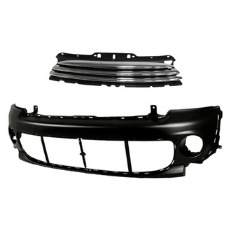 Replacement - 2-Piece (Front Bumper Cover, Grille) (CAPA Certified)