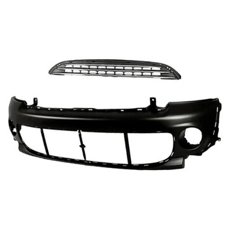 Replacement - 2-Piece (Front Bumper Cover, Grille) (CAPA Certified)