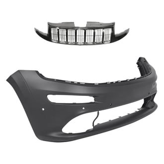 Replacement - 2-Piece (Front Bumper Cover, Grille) (Standard Line)