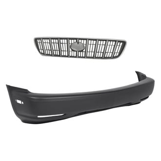 Replacement - 2-Piece (Front Bumper Cover, Grille) (Standard Line)