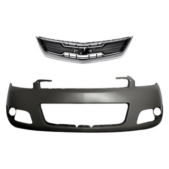 Replacement - 2-Piece (Front Bumper Cover, Grille) (CAPA Certified)
