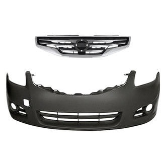 Replacement - 2-Piece (Front Bumper Cover, Grille) (CAPA Certified)