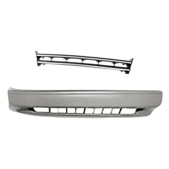 Replacement - 2-Piece (Front Bumper Cover, Grille) (Standard Line)