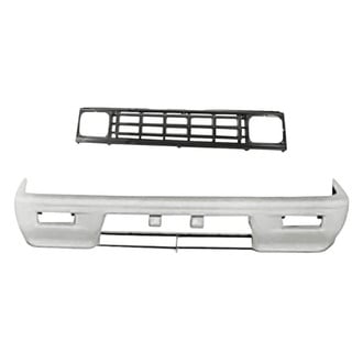 Replacement - 2-Piece (Front Bumper Cover, Grille) (Standard Line)