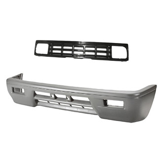 Replacement - 2-Piece (Front Bumper Cover, Grille) (Standard Line)