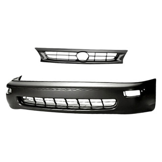 Replacement - 2-Piece (Front Bumper Cover, Grille) (Standard Line)