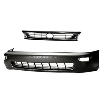 Replacement - 2-Piece (Front Bumper Cover, Grille) (Standard Line)