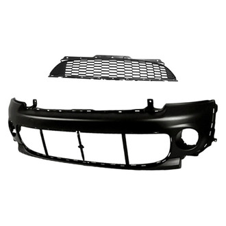 Replacement - 2-Piece (Front Bumper Cover, Grille) (Standard Line)