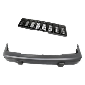 Replacement - 2-Piece (Front Bumper Cover, Grille) (Standard Line)