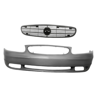 Replacement BNDL-239672 - 2-Piece (Front Bumper Cover, Grille) (Standard Line)