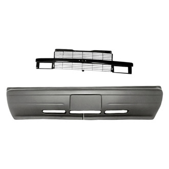 Replacement - 2-Piece (Front Bumper Cover, Grille) (Standard Line)