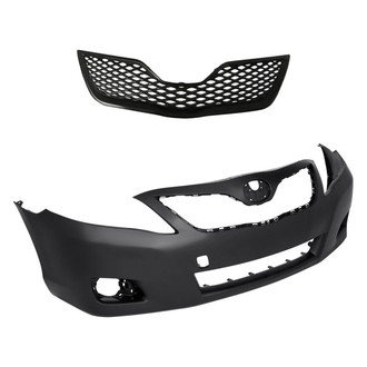 Replacement - 2-Piece (Front Bumper Cover, Grille) (CAPA Certified)