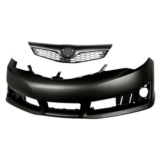 Replacement - 2-Piece (Front Bumper Cover, Grille) (CAPA Certified)