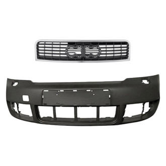 Replacement - 2-Piece (Front Bumper Cover, Grille) (Standard Line)