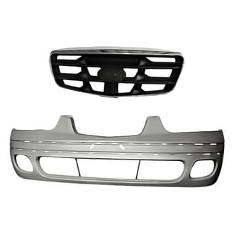 Replacement - 2-Piece (Front Bumper Cover, Grille) (Standard Line)
