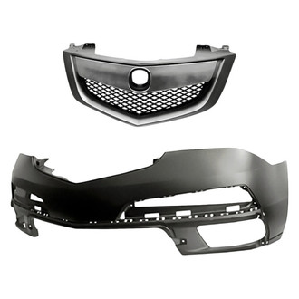 Replacement BNDL-239891 - 2-Piece (Front Bumper Cover, Grille) (Standard Line)