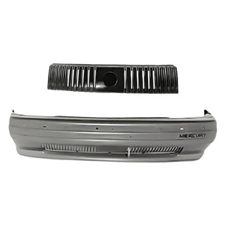 Replacement - 2-Piece (Front Bumper Cover, Grille) (Standard Line)