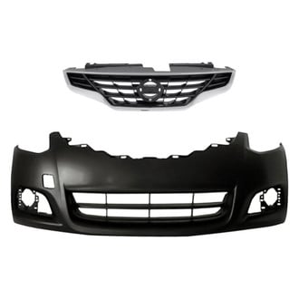 Replacement - 2-Piece (Front Bumper Cover, Grille) (Standard Line)
