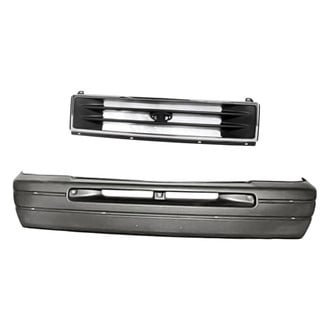 Replacement - 2-Piece (Front Bumper Cover, Grille) (Standard Line)