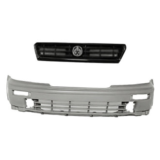 Replacement - 2-Piece (Front Bumper Cover, Grille) (Standard Line)