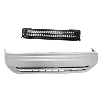 Replacement - 2-Piece (Front Bumper Cover, Grille) (Standard Line)