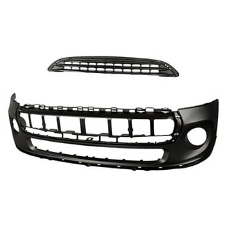 Replacement - 2-Piece (Front Bumper Cover, Grille) (Standard Line)