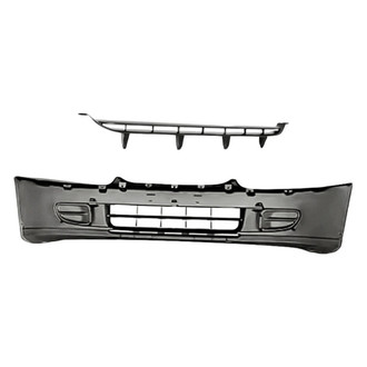 Replacement - 2-Piece (Front Bumper Cover, Grille) (Standard Line)