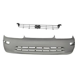 Replacement - 2-Piece (Front Bumper Cover, Grille) (Standard Line)