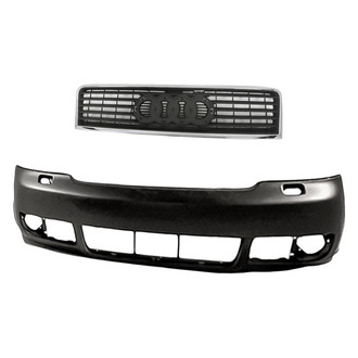Replacement - 2-Piece (Front Bumper Cover, Grille) (Standard Line)