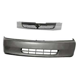 Replacement - 2-Piece (Front Bumper Cover, Grille) (Standard Line)