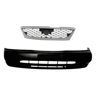 Replacement BNDL-240160 - 2-Piece (Front Bumper Cover, Grille) (Standard Line)