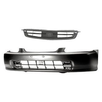 Replacement - 2-Piece (Front Bumper Cover, Grille) (Standard Line)