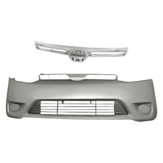 Replacement - 2-Piece (Front Bumper Cover, Grille) (Standard Line)