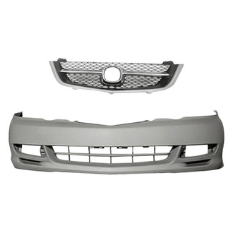 Replacement - 2-Piece (Front Bumper Cover, Grille) (Standard Line)