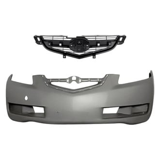 Replacement - 2-Piece (Front Bumper Cover, Grille) (Standard Line)