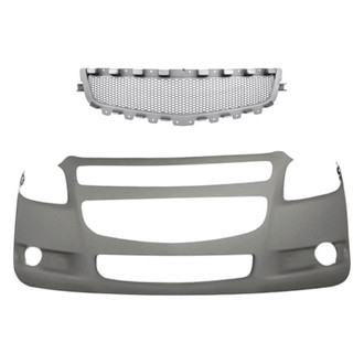 Replacement - 2-Piece (Front Bumper Cover, Grille) (Standard Line)