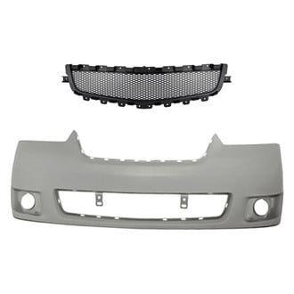 Replacement - 2-Piece (Front Bumper Cover, Grille) (Standard Line)