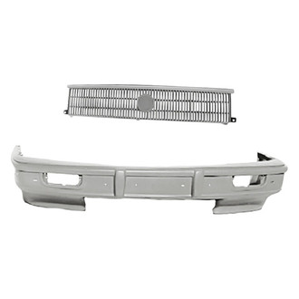 Replacement - 2-Piece (Front Bumper Cover, Grille) (Standard Line)