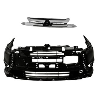 Replacement BNDL-240401 - 2-Piece (Front Bumper Cover, Grille) (Standard Line)