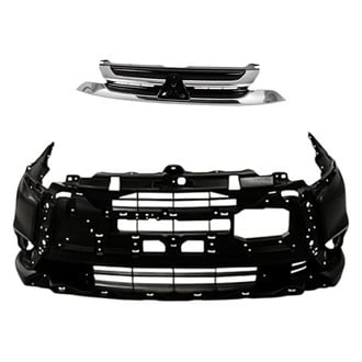Replacement - 2-Piece (Front Bumper Cover, Grille) (Standard Line)