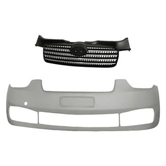 Replacement - 2-Piece (Front Bumper Cover, Grille) (Standard Line)