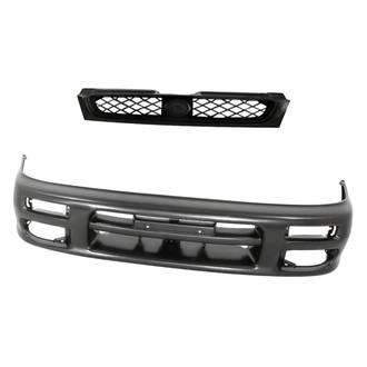Replacement - 2-Piece (Front Bumper Cover, Grille) (Standard Line)