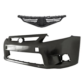 Replacement BNDL-240552 - 2-Piece (Front Bumper Cover, Grille) (Standard Line)