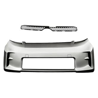 Replacement - 2-Piece (Front Bumper Cover, Grille) (Standard Line)