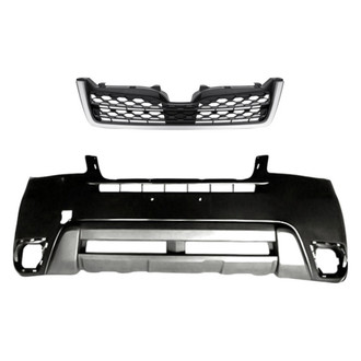 Replacement BNDL-240581 - 2-Piece (Front Bumper Cover, Grille) (Standard Line)