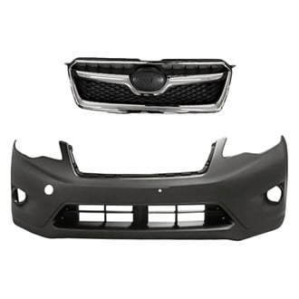 Replacement - 2-Piece (Front Bumper Cover, Grille) (Standard Line)