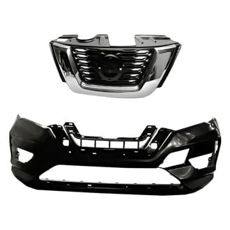 Replacement - 2-Piece (Front Bumper Cover, Grille) (Standard Line)