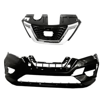 Replacement - 2-Piece (Front Bumper Cover, Grille) (Standard Line)