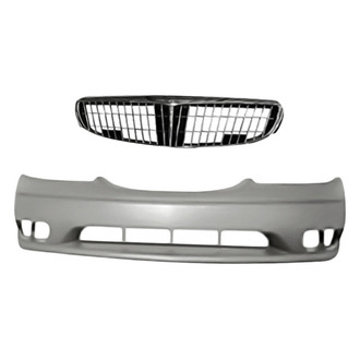 Replacement - 2-Piece (Front Bumper Cover, Grille) (Standard Line)